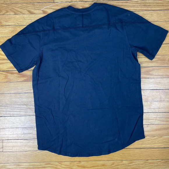 Good Man Brand V-Notch Premium Cotton  T-Shirt, dark navy, size small - Picture 7 of 9